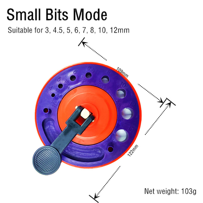 Circular 3-12mm Hole Drilling Positioner ABS plastic Drill Locator OEM supported